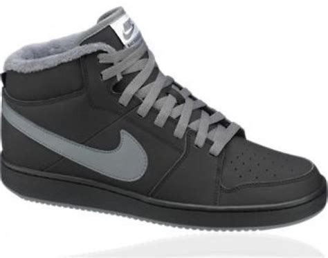 nike sneaker schwarz graugefüttert